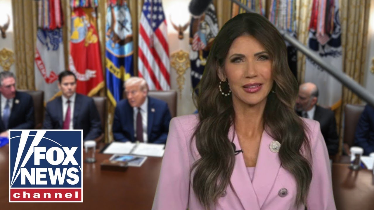 'ASTOUNDING’ new stats revealed in Trump’s Cabinet meeting, Noem reports