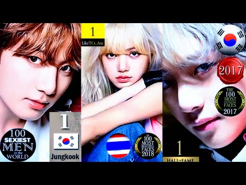BTS × BLACKPINK : Most Beautiful & Handsome Ranking