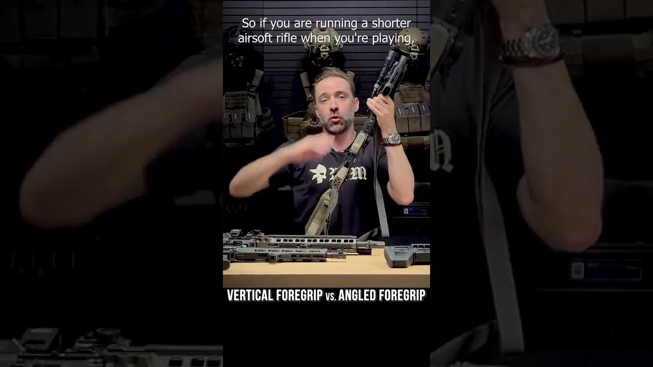 Which Foregrip is Better, Vertical or Angled?