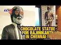 Chocolate statue of Rajinikanth in Kabali style