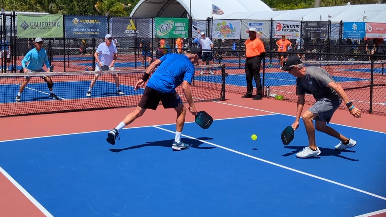 Gold Medal Match: Men's 70+ Pickleball at US Open 2024
