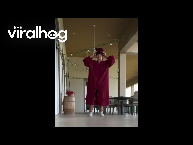 Sons Show Passage Of Time At Graduation || ViralHog