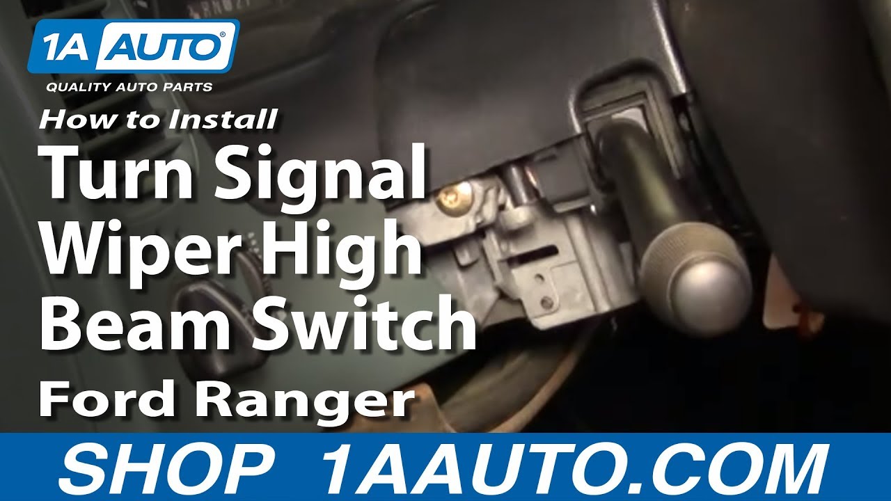 Replace headlight switch 1998 ford ranger