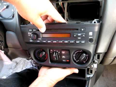 Nissan sentra 2003 removing the radio #3