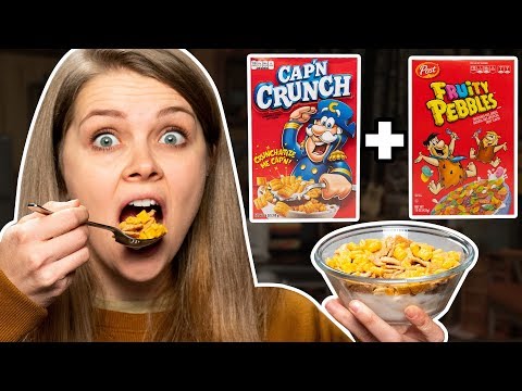 Crazy Cereal Combos Taste Test