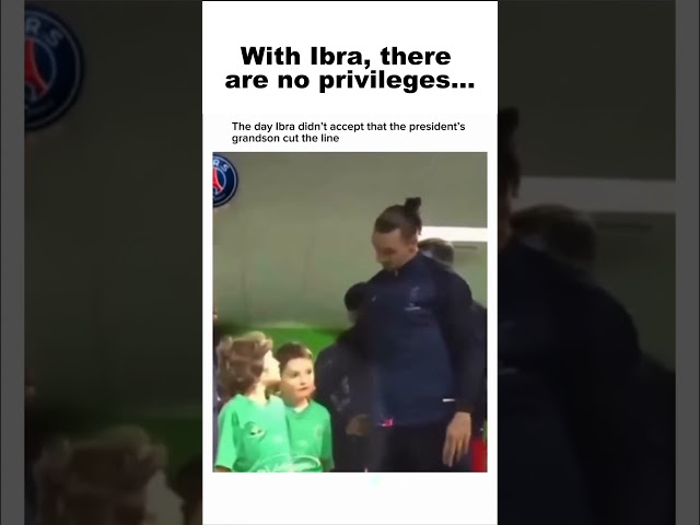 When Ibra showed Humanity and Respect👏 #football #zlatan #ibrahimovic #zlatanibrahimovic #psg #cr7