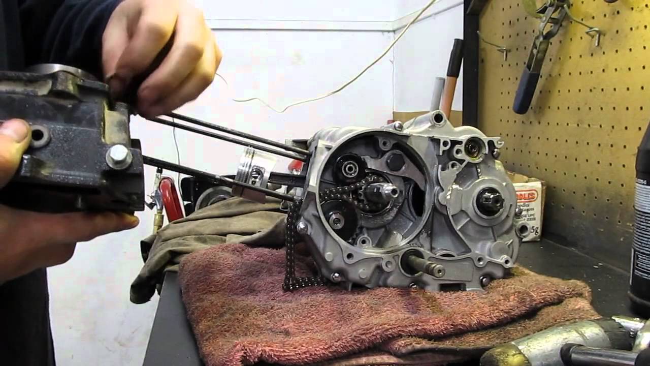 110cc pit bike engine teardown & rebuild pt3 - YouTube ttr 125 wiring diagram 