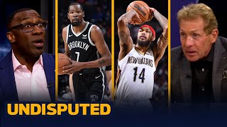 Pelicans 'unwilling' to throw Brandon Ingram in trade package for Kevin Durant | NBA | UNDISPUTED