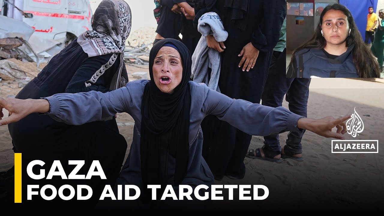 Israeli forces kill 72 Palestinians in Gaza, including 29 seeking aid
