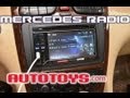 Mercedes C240 C-Class Radio W203 Double Din Radio Removal Pioneer Installation AutoToys.Com