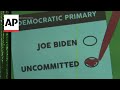 Biden wins Michigan primary but ‘uncommitted’ votes demand attention