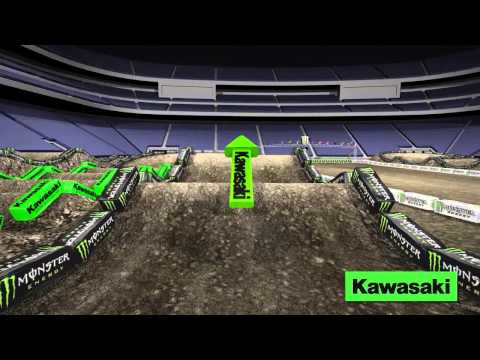 Kawasaki Path Track Map: East Rutherford-Round 16 