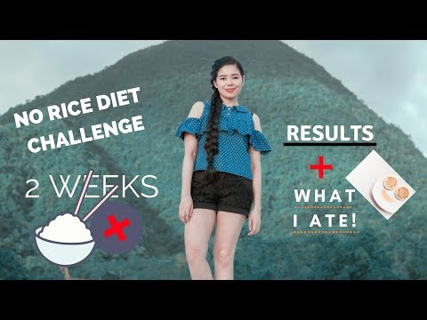 I Tried the 2 weeks No Rice Diet Challenge- Results & My Experience & What I Ate