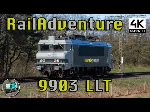 [4K] RailAdventure 9903 as LIGHT ENGINE passes Deurningen!