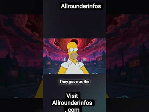 Black 🖤 🐈⬛ Holes and the End of Reality_ The Simpsons Predicted #shorts #short#shortsfeed #simpsons