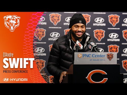D'Andre Swift on what he brings to the Bears | Chicago Bears video clip