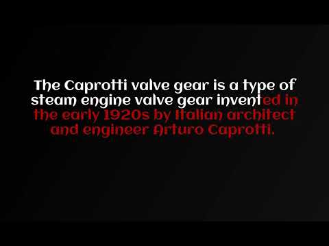 How does caprotti valve gear work