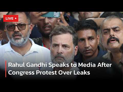LIVE | Rahul Gandhi News Conference Demands Minister Resignation | AC113