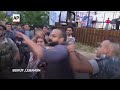 Clashes erupt between students and riot police outside Egyptian embassy in Beirut  - 01:12 min - News - Video