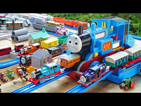 20 Thomas the Tank Engine Plarail ☆ Talking Friends & Flying Harold!