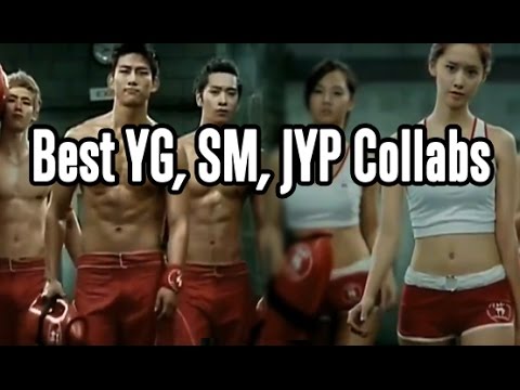 The Best YG x SM x JYP Collaborations