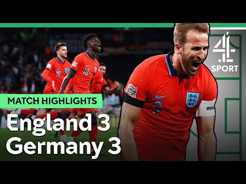 England v Germany (3-3) | Three Lions Finally Bite Back | Match Highlights | UEFA Nations League