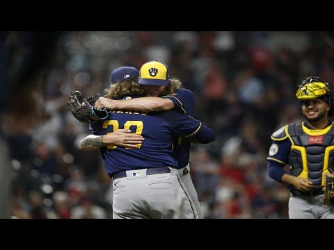 NO HITTER! Corbin Burnes & Josh Hader combine for 2nd no-no in Brewers history! Watch All 27 Outs! video clip