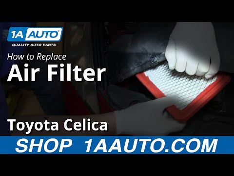 TOYOTA Celica 7 - Engine Air Filter Replacement