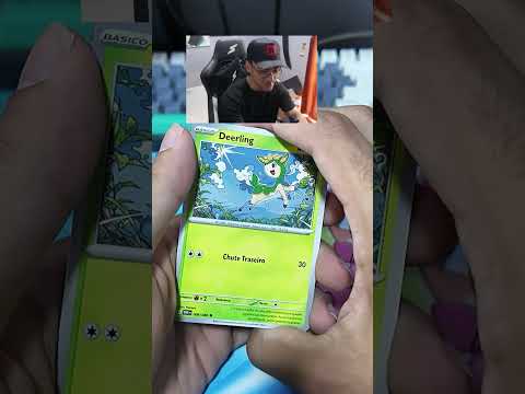 brilhou e veio a carta rara!!