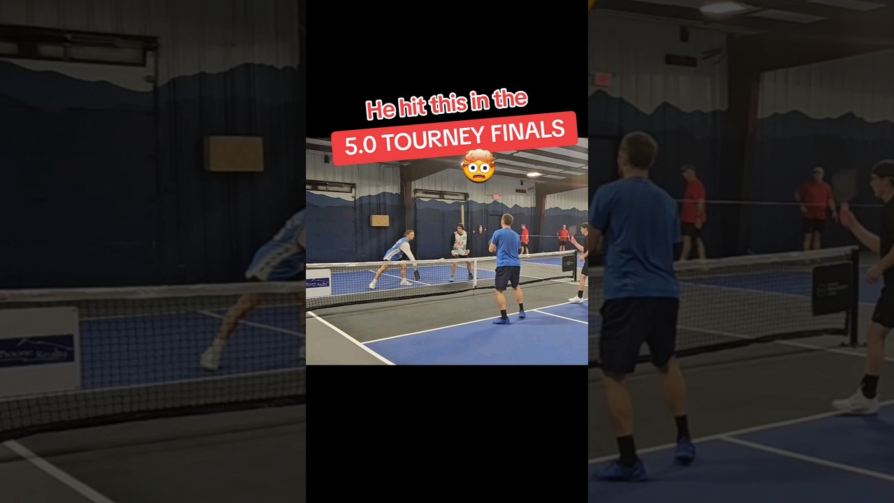 Pickleball Trick Shots | Have you seen this before?? 🤯 #highlights #pickleball #trickshots