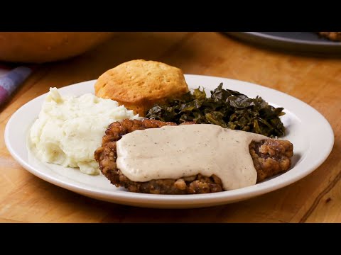 How To Make Country Fried Steak and Gravy ? Tasty