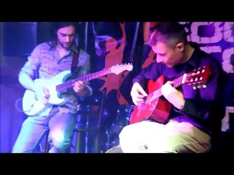Mladen Pecovic - Mladen Pecovic playing Zajdi Zajdi on a Ratko Markovic strat guitar, with Nemanja Kanacki on nylon