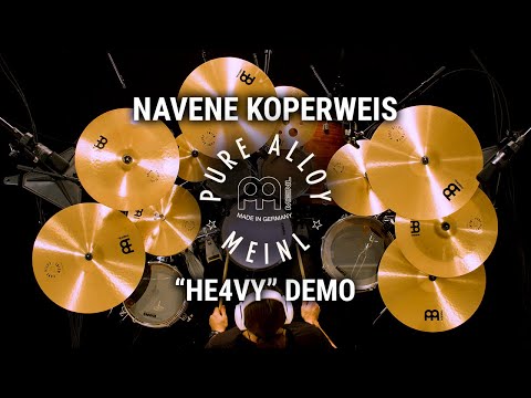 Meinl Cymbals - Pure Alloy - Navene Koperweis "He4vy" Demo