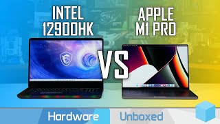 Vido-Test : Can Intel's Fastest CPU Beat Apple? - Core i9-12900HK vs M1 Pro Benchmark Review