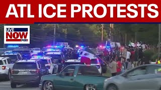 ICE protests erupt in Atlanta, 6 arrested