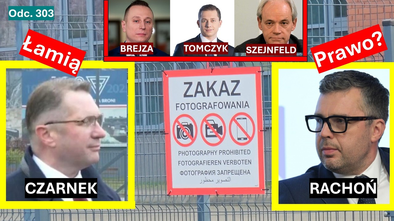 Rachoń filmuje kontrwywiad a Czarnek ma konferencję na tle fabryki broni! Wszędzie zakazy foto! #303