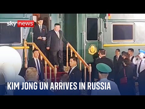 North Korea's Kim Jong Un arrives in Russia