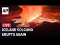 Iceland volcano LIVE: Eruption begins again
