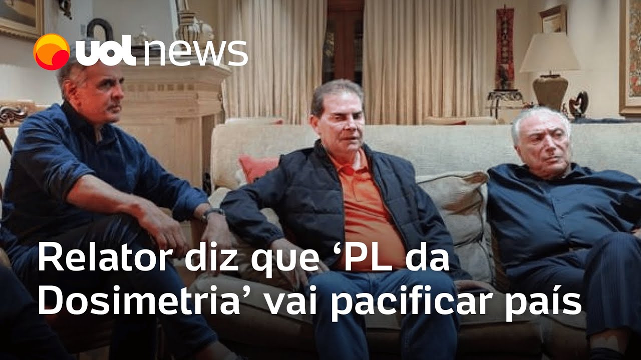 Relator diz que PL da Dosimetria vai pacificar país que não terá manifestações de nenhum lado
