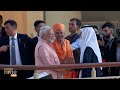 PM Modi Meets UAE Minister of Tolerance at BAPS Hindu Temple in Abu Dhabi | News9  - 01:22 min - News - Video