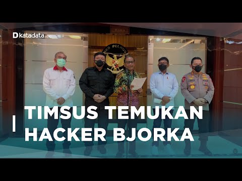 Mahfud MD Klaim Sudah Identifikasi Hacker Bjorka | Katadata Indonesia