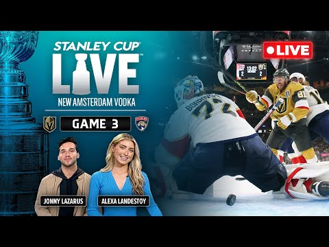 LIVE | Florida Panthers vs.Vegas Golden Knights | Game 3 | Live Pre-Game Show