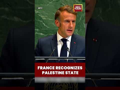 France Recognizes Palestinian Statehood to Revive Peace Efforts | #Shorts