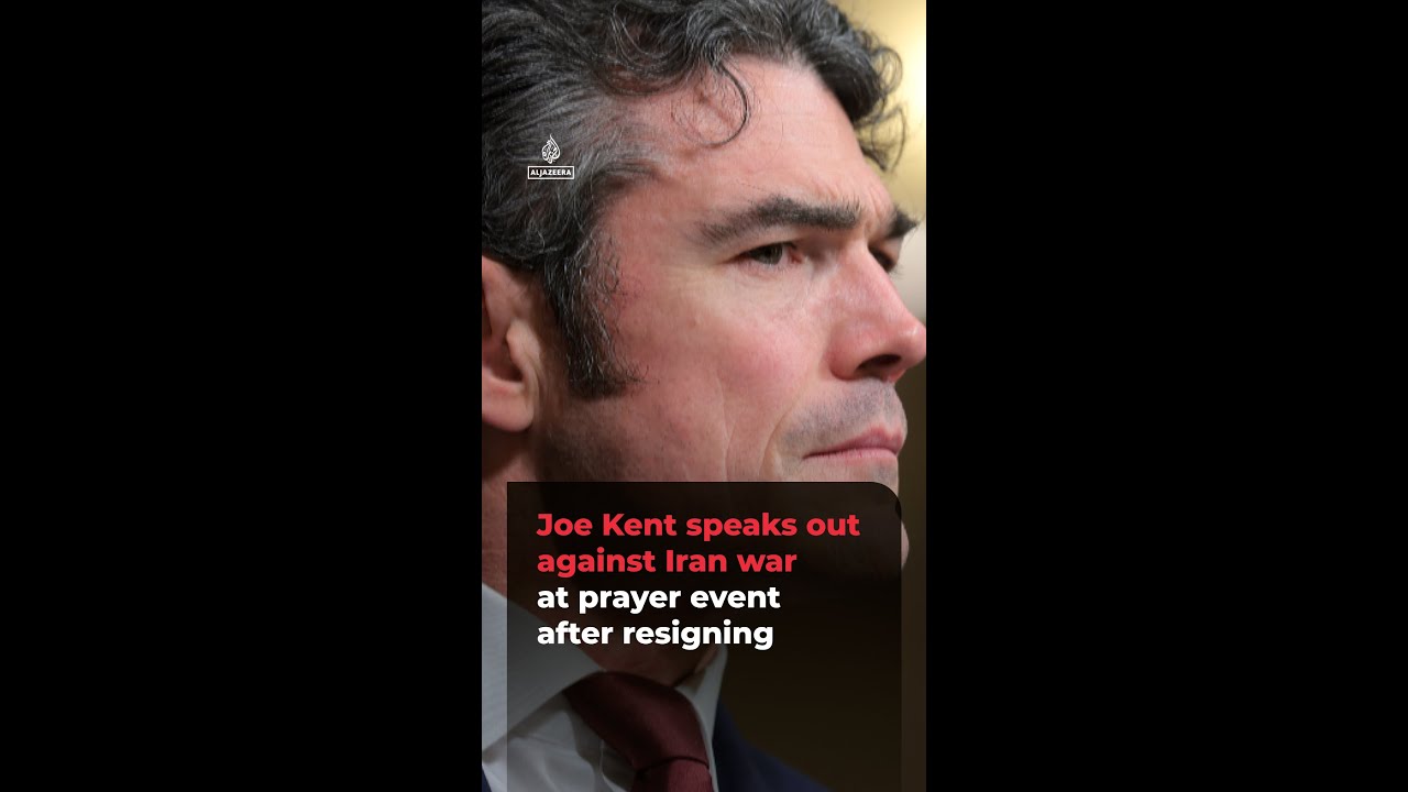 Joe Kent speaks out against Iran war at prayer event after resigning | ajshorts