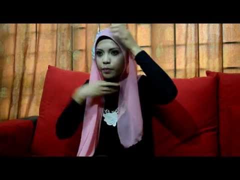 Tutorial Tudung Half Moon Part 2 Tutorial Tudung Half Moon Part 2
