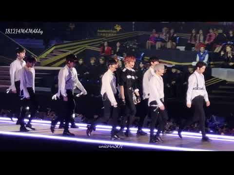 181214 Wanna one @mama2018 Mobile