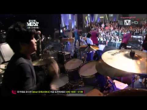 120505 Shinhwa 神話 usha usha & brand new 中字 live 尹道賢的 MUST