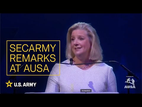 2023 AUSA | Secretary of the Army Remarks at the Opening Ceremony