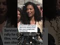 Jeffrey Epstein survivors rally for the release of case files, vow to compile their own client list  - 00:49 min - News - Video