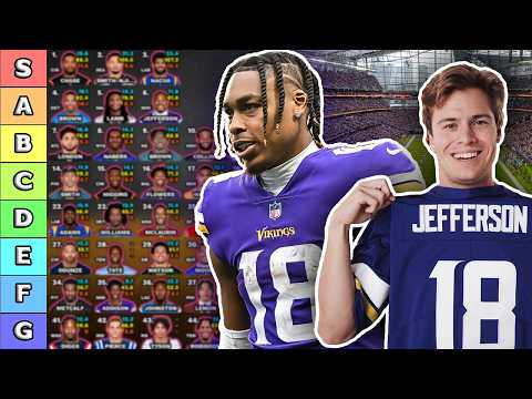 Top 50 Wide Receiver Rankings & Tiers artwork